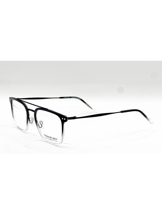 Accessories - Titanflex 827057 10/Blk Black/Crystal Authentic Eyeglasses 52-23-145